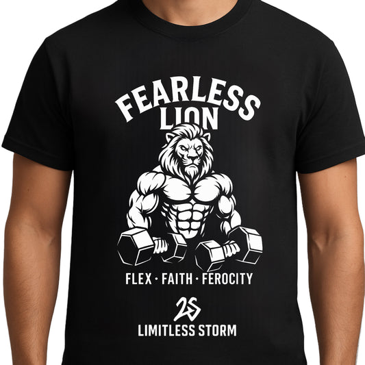 FEARLESS LION TEE